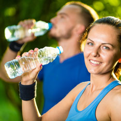 Healthier People Drink More Water in San Leandro